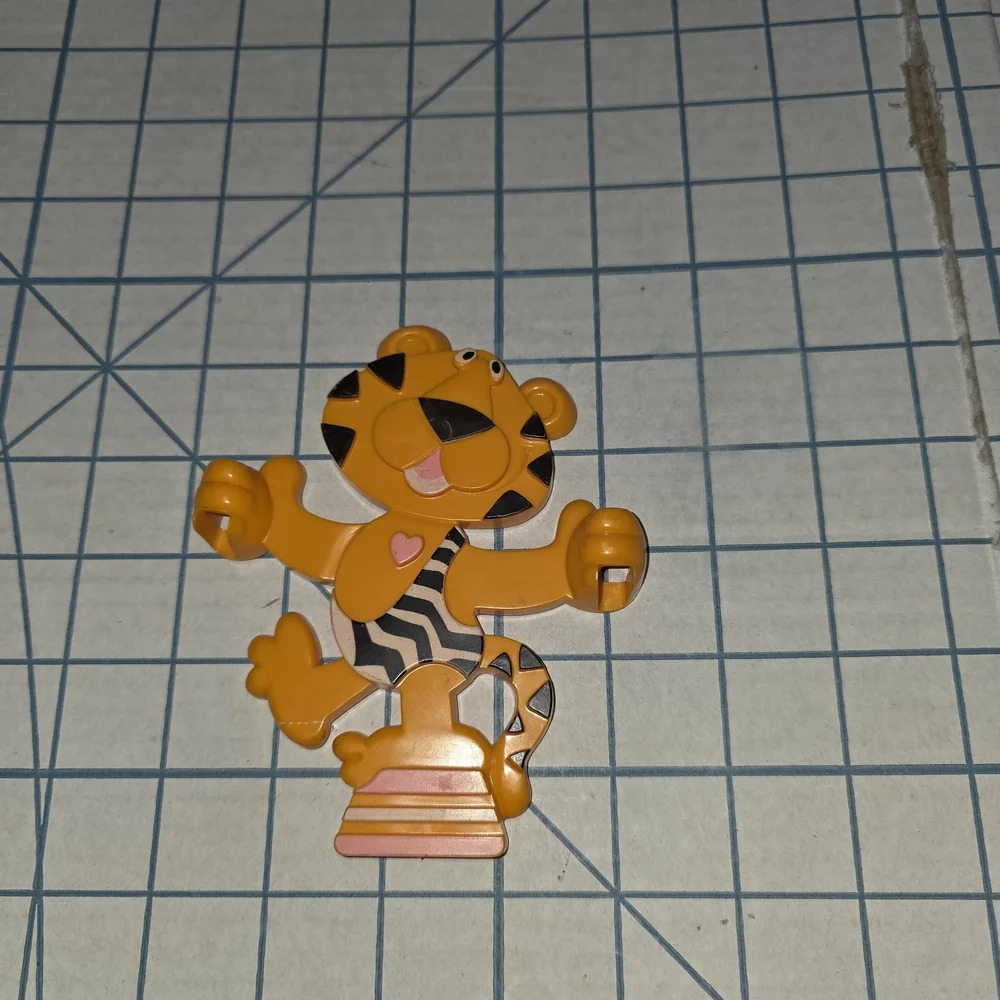 Vintage Toofie Tiger Toothbrush Holder by Avon, 1970s, Preloved, No Box